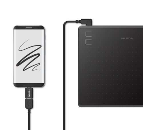 HUION HS64 Graphics Tablet-  6.3″ X 4″ - Image 3