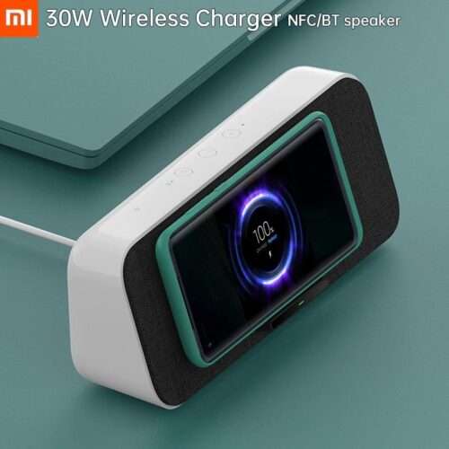 Xiaomi - 30W Wireless Charger - NFC Bluetooth Speaker